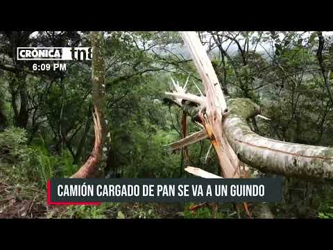 Tres lesionados deja un accidente de tránsito en la carretera Matagalpa – La Dalia