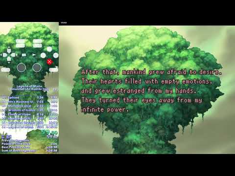 Legend of Mana: Emu-All Events Speedrun in 6:11:58 (World Record)