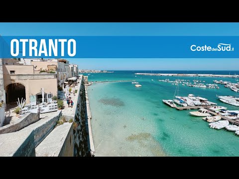 OTRANTO: Tour 4K nel Centro Storico | Spiagge, Porto e Architettura Storica 🇮🇹