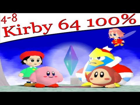 Kirby 64: The Crystal Shards 100% Speedrun in 1:11:00 [4-8Live]