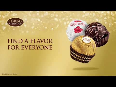 Ferrero Raffaello Almond Coconut Valentine's Day Candy, Perfect Valentine's Day Gift, via amazon