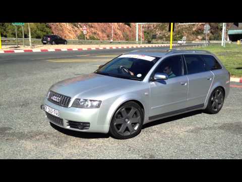 2004 Audi (B6) S4 4.2 V8 - Accelerate into tunnel