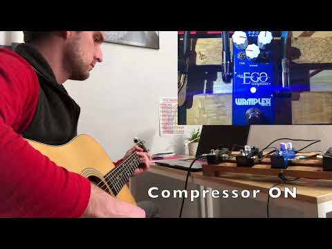 Wampler Ego Mini Compressor Demo (with Taylor 210e)