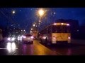 После ледяного дождя в Чебоксарах 17.10.14 Обледеневшие троллейбусные линии ...
