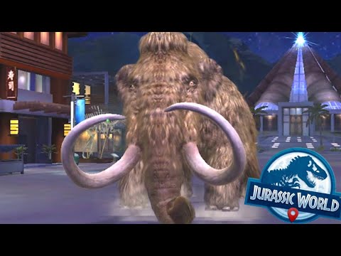 Woolly Mammoth Strike - Jurassic World Alive