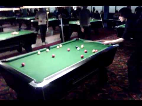 UPC speed pool Final - 5 frames in under 7 mins! Almost a world record!