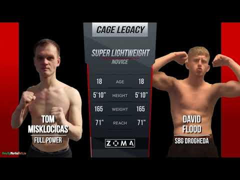Tom Misklocicas vs David Flood - Cage Legacy 14