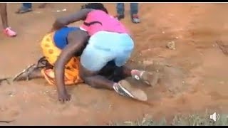 Lady Stripped Naked While Fighting With Rival In P