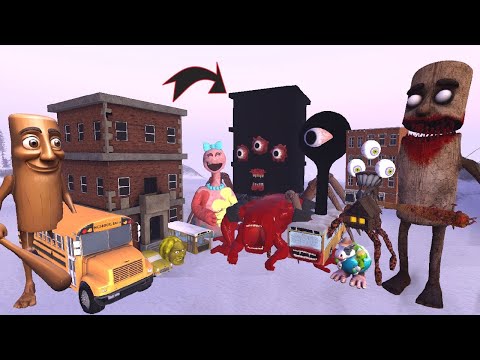 OLD Team Vs New Monster Team: Who is the Strongest in Garry's Mod?