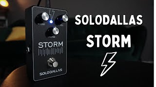 Video thumbnail for SoloDallas Storm - Schaffer Replica Pedal Demo by SRGuitar