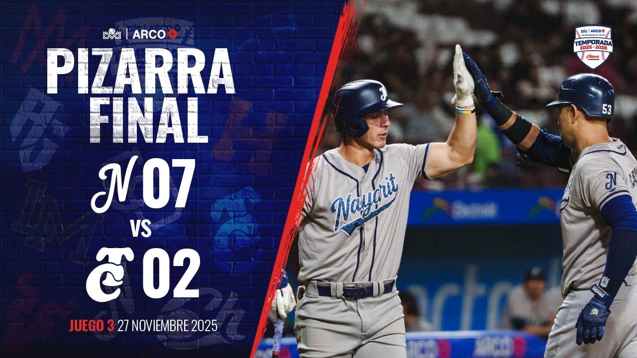 RESUMEN: Jaguares de Nayarit vs Tomateros de Culiacán | 27 de noviembre de 2025