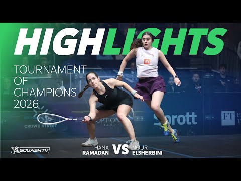 🇪🇬 Ramadan v ElSherbini 🇪🇬 | Tournament of Champions 2026 | ROUND 1 HIGHLIGHTS