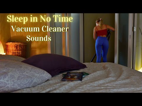 Vacuum Sound from Another Room for Bedtime Relaxation
