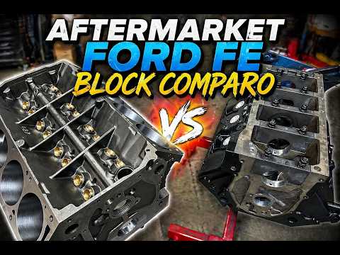 Lykins Motorsports Aftermarket Ford FE Block Comparison...