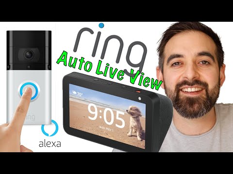 AUTO LIVE VIEW│Echo Show + Ring Doorbell 2