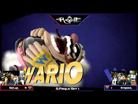 SSB4 Singles Top 8 Revolt 2017 @ GGG G.Finals Skylar (???) Vs. Stroder (???)
