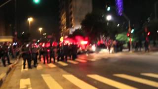Polícia Militar reprime 15M em São Paulo