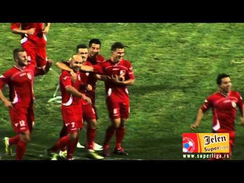 JSL 2013/14: 1.Kolo Radnički Niš - Radnički 1923 2:0 (0:0)