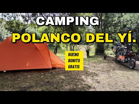 Camping "Polanco del Yí". Bueno, bonito y GRATIS!!!! #uruguayprofundo #uruguay #motovlog