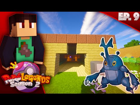 Minecraft PokeLegends SMP Season 2 - Episode 9 - "FIRST GYM!" (Pixelmon 4.0.6 Survival Lets Play)
