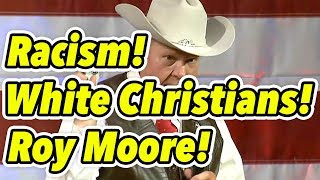 Black Man Hides His Anger Due to "Racism," Decries White Evangelical Christian Support for Roy Moore