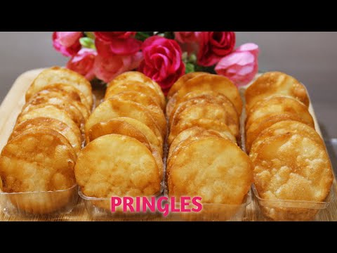 PRINGLES/Homemade Snack/light Crispy & Delicious Potato 🥔 Chips