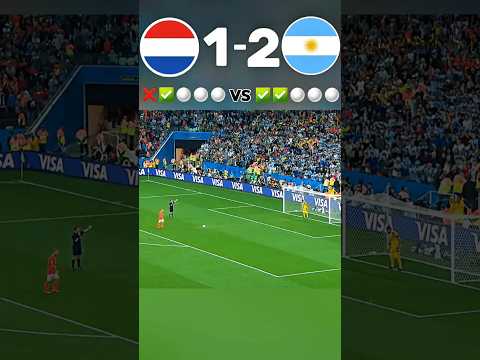 Netherlands vs Argentina. FIFA World Cup 2014. | Semi-Final | Penalty Shootout.