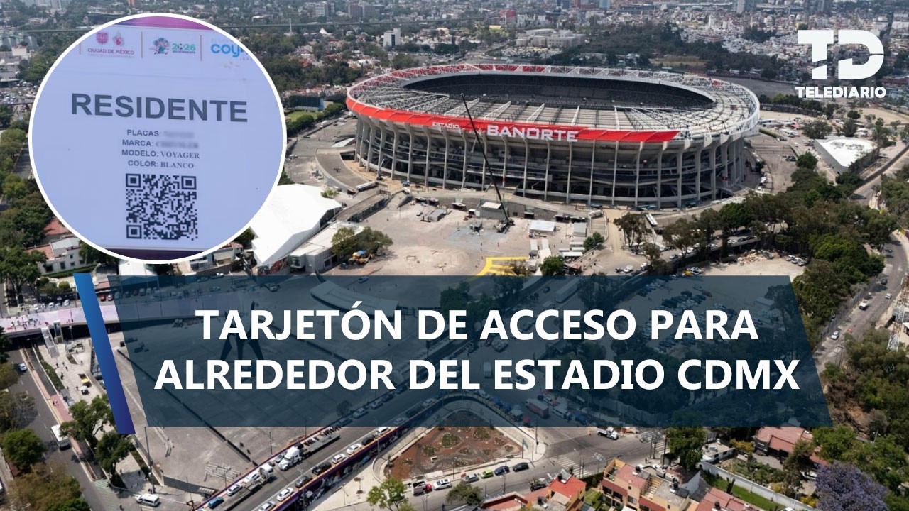 Anuncian permisos especiales de circulación para habitantes de zonas aledañas al estadio