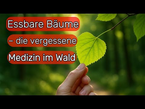 Essbare Bäume – die vergessene Medizin im Wald