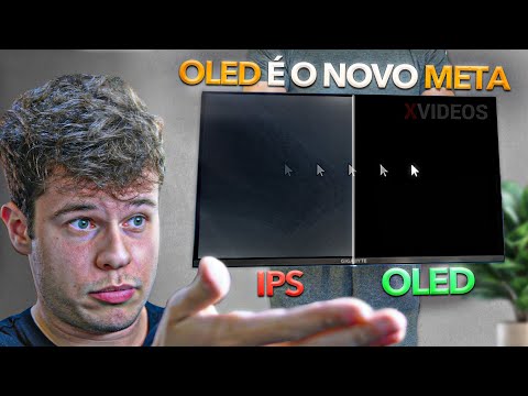 OLED vs IPS vs TN vs VA pra jogar e trabalhar