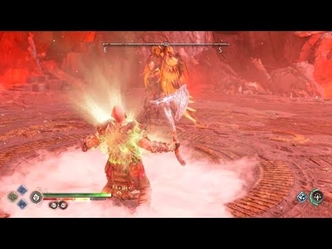 GOW Ragnarök - When you nearly get a no hit against GNA