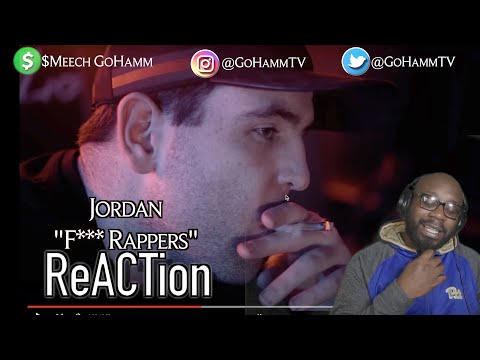 American Reacts | JORDAN - F*** Rappers [GoHammTV]