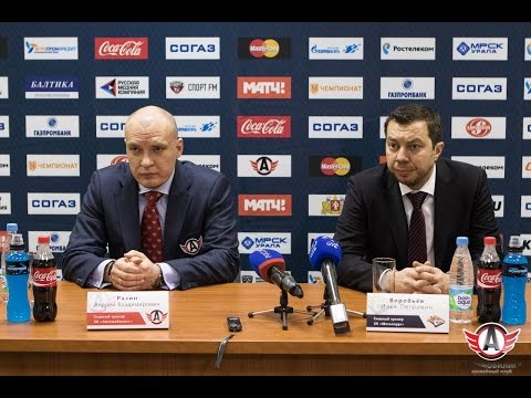 Пресс-конференция: "Автомобилист" 3:1 "Металлург" (28.02.2016) 