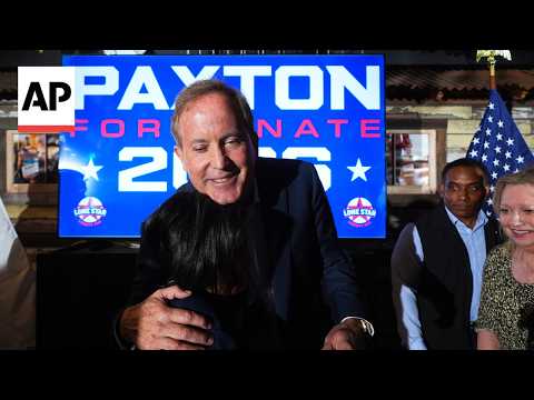 Video Thumbnail: Trump endorses Ken Paxton in the Texas Republican primary for US Senate