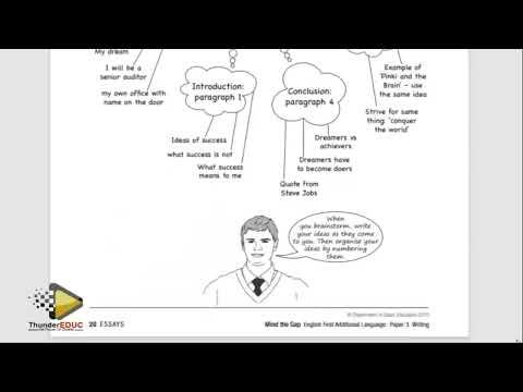 ENGLISH FAL PAPER 3 GRADE 12 FINAL EXAMS PREPARATION ENGLISH GRADE 12  ENGLISH FAL P3 THUNDEREDUC