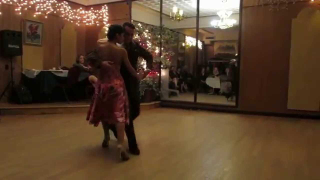 CAROLINA JAURENA & ANDRES BRAVO @ LA MILONGA ROSA ..Friday, October 24, 2014