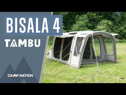 TAMBU BISALA 4 (TC) - Der Frischluftgigant unter den Familienzelten