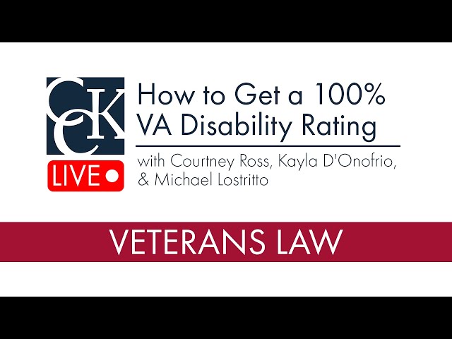 How to Get a 100% VA Disability Rating