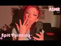 Spit Painting Wet Mouthsounds ASMR SweetieAmonet