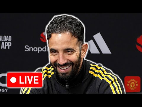 🔴 LIVE | Ruben Amorim post-match press conference | Man Utd 4-2 Brighton | Premier League