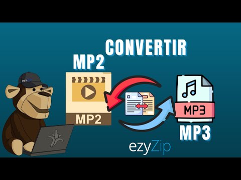 ¡Cómo convertir MP2 a MP3 en segundos!