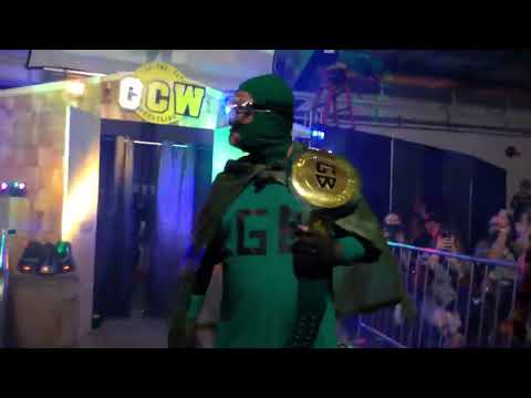The Green Bastard Makes Professional Wrestling Debut In Canada