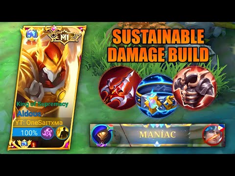 ALDOUS SUSTAINABLE DAMAGE BUILD🔥 | ALDOUS BEST BUILD 2023