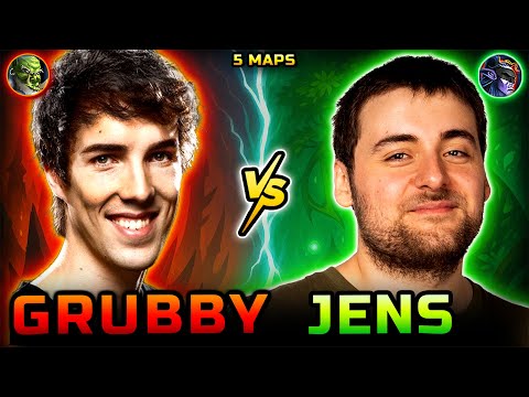 Grubby is Back! All 5 Maps vs Jens 🏆 W3Champions Ladder