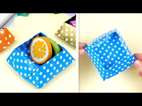DIY paper box How to make paper box