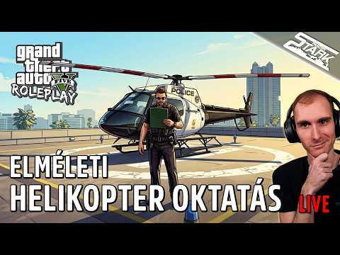 Elméleti Heli Oktatás & Új Autó? - GTA 5 RolePlay #58 - Stark Galaxy2.0