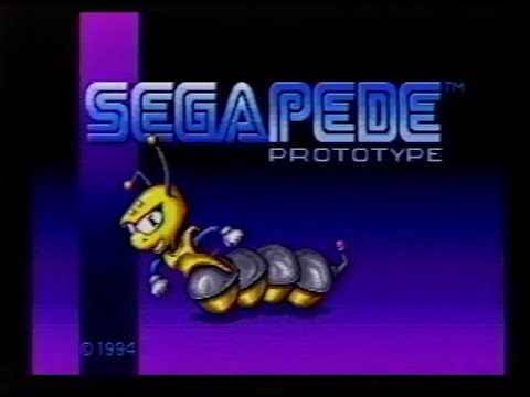 SEGA’s Cancelled Astropede / Segapede Prototype Footage - SEGA Genesis/Mega Drive (w/Sound)