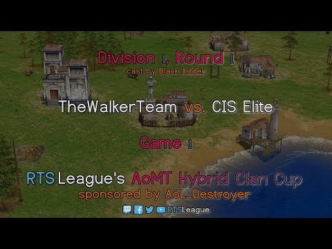 AoMT Hybrid CC, R1 - WKT vs. CISE, Game 1 - Age of Mythology: The Titans Hybrid Clan Cup