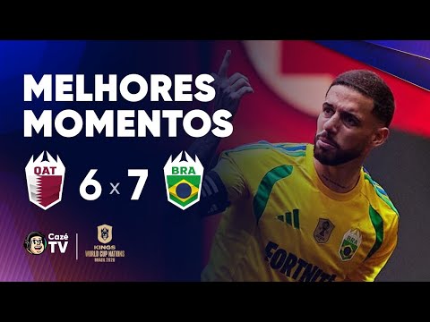 HIGHLIGHTS: BRAZIL 7 X 6 QATAR | KINGS LEAGUE WORLD CUP 2026 | ROUND 2
