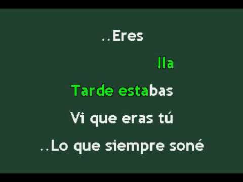 ERES UN ENCANTO KARAOKE